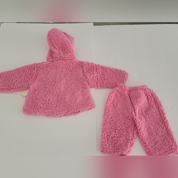 Coney Isle Baby Girl 2 piece Pink Size 6-9 Months - Picture 4 of 8